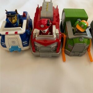 Paw Patrol car toys- All six